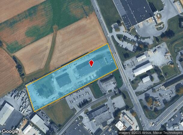  1780 Newport Rd, Manheim, PA Parcel Map