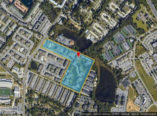  122 Lanier Dr, Statesboro, GA Parcel Map