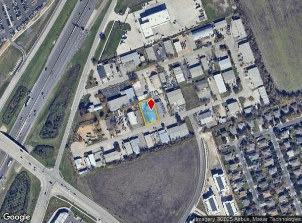 40111 Industrial Park Cir, Georgetown, TX Parcel Map