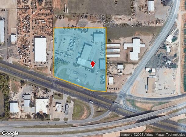  1125 E Slaton Rd, Lubbock, TX Parcel Map