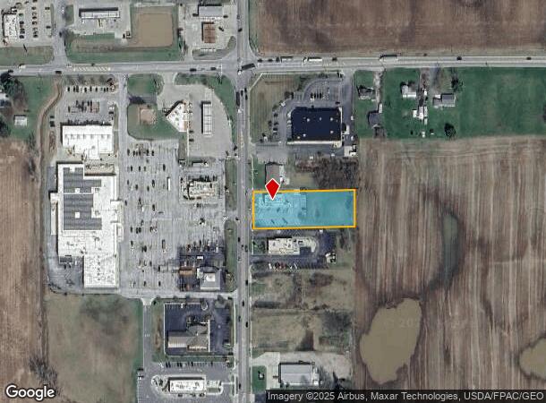1462 N Shoop Ave, Wauseon, OH Parcel Map
