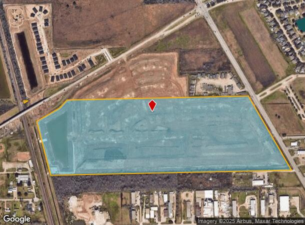  3424 Highway 35 Dr, Pearland, TX Parcel Map
