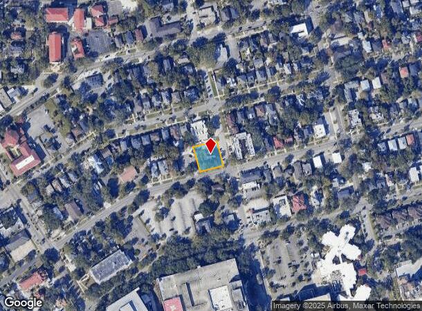  2561 Oak St, Jacksonville, FL Parcel Map