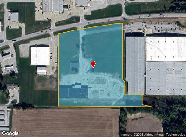  1500 Veterans Ave, Vandalia, IL Parcel Map