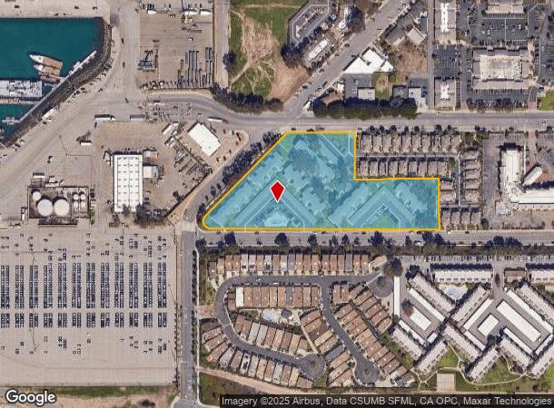  105 Seaview St, Port Hueneme, CA Parcel Map