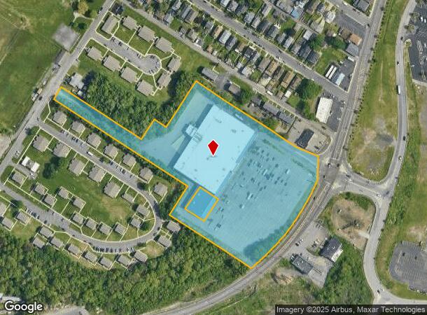 1510 S Main Ave, Scranton, PA Parcel Map