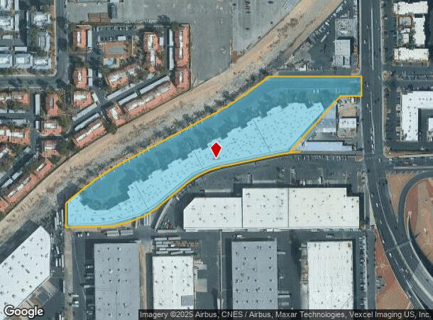  4301 S Valley View Blvd, Las Vegas, NV Parcel Map