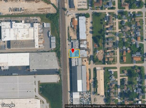  7323 S 76Th Ave, Bridgeview, IL Parcel Map