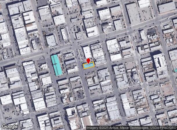  422 S Mesa St, El Paso, TX Parcel Map