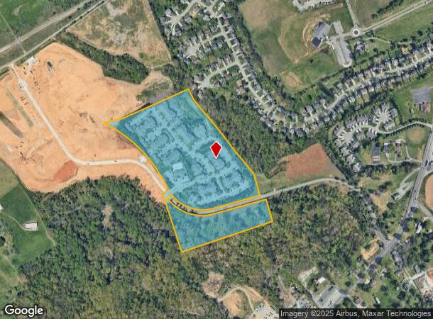  5605 Holly Grove Way, Knoxville, TN Parcel Map