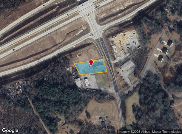 Christmas Ave, Bethlehem, GA Parcel Map