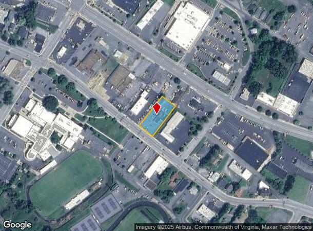  1107 W Main St, Waynesboro, VA Parcel Map