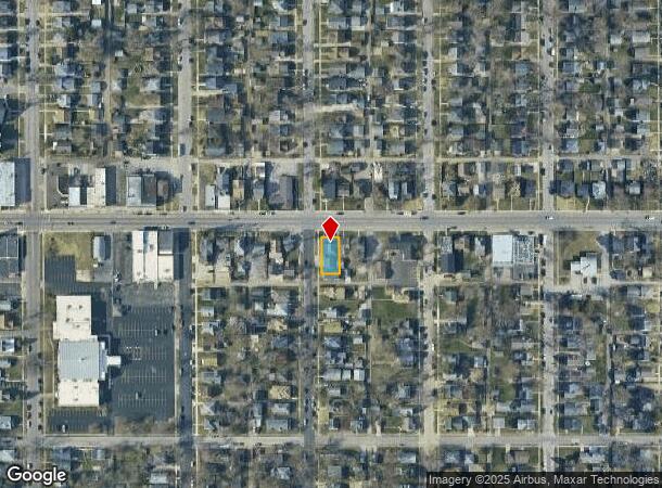  3202 Mishawaka Ave, South Bend, IN Parcel Map