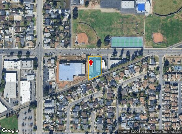 1370 E Cypress St, Covina, CA Parcel Map