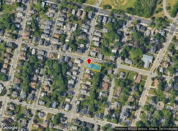 341 Belmont St, Fall River, MA Parcel Map