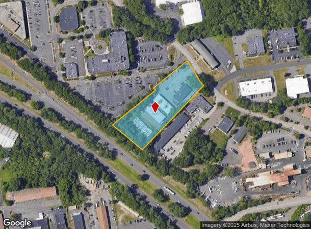 95 Oakwood Dr, Glastonbury, CT Parcel Map
