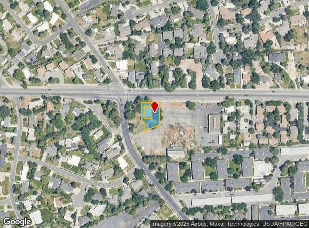  2160 E 4500 S, Salt Lake City, UT Parcel Map