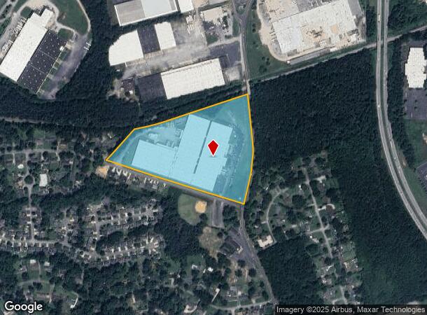 2901 N Blackstock Rd, Spartanburg, SC Parcel Map