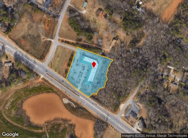  1260 Mars Hill Rd, Watkinsville, GA Parcel Map