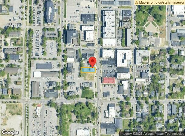  418 S Walnut St, Bloomington, IN Parcel Map