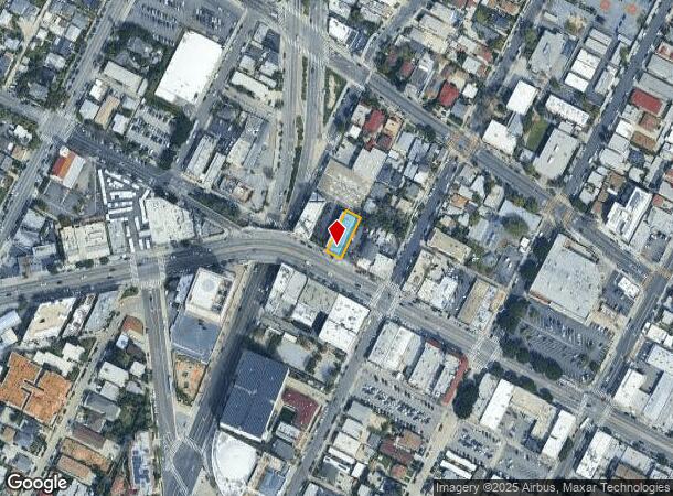  1827 W Sunset Blvd, Los Angeles, CA Parcel Map