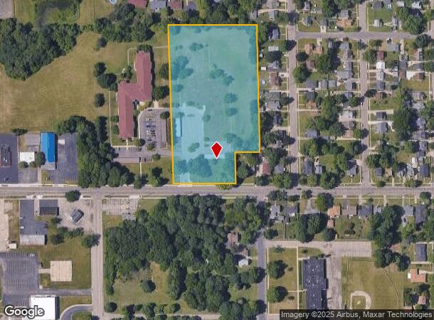  890 Territorial Rd W, Battle Creek, MI Parcel Map