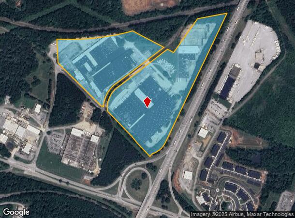1101 Syphrit Rd, Wellford, SC Parcel Map