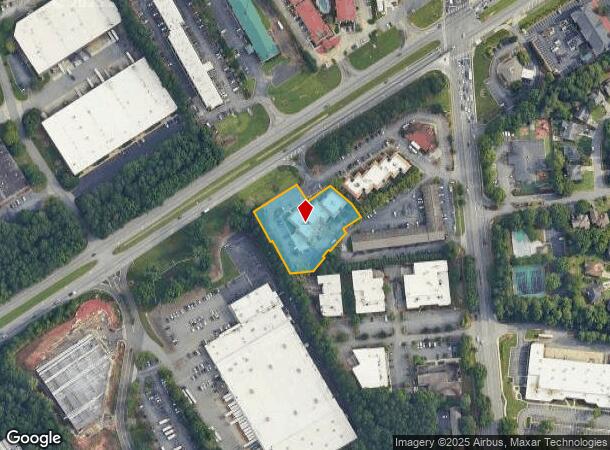 5390 Peachtree Industrial Blvd, Norcross, GA Parcel Map