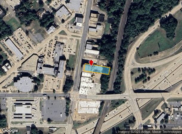 1229 Texas Ave, Shreveport, LA Parcel Map