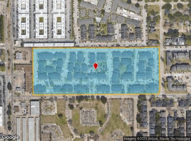  5500 De Soto St, Houston, TX Parcel Map