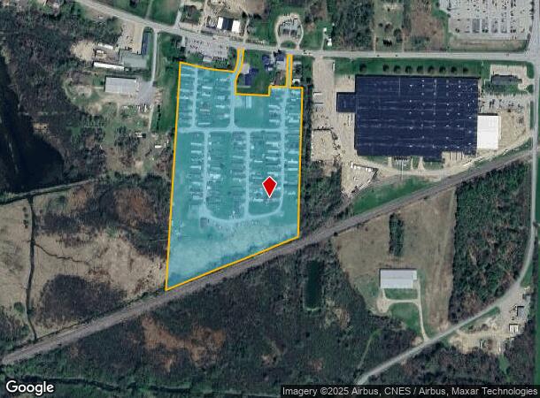 740 E Columbus Ave, Corry, PA Parcel Map