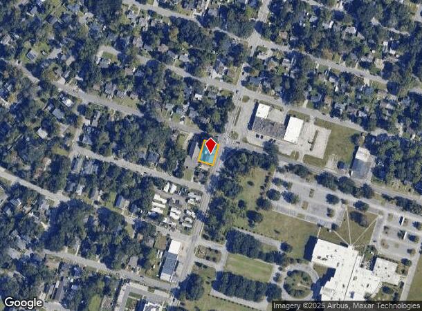  1943 Capital St, Savannah, GA Parcel Map