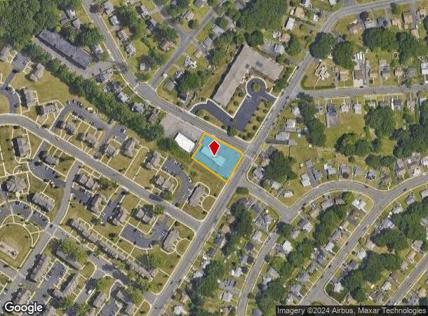  2360 Corbin Ave, New Britain, CT Parcel Map