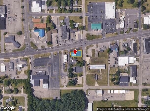  927 Columbia Ave W, Battle Creek, MI Parcel Map