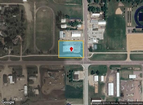 1017 S Main St, Lennox, SD Parcel Map