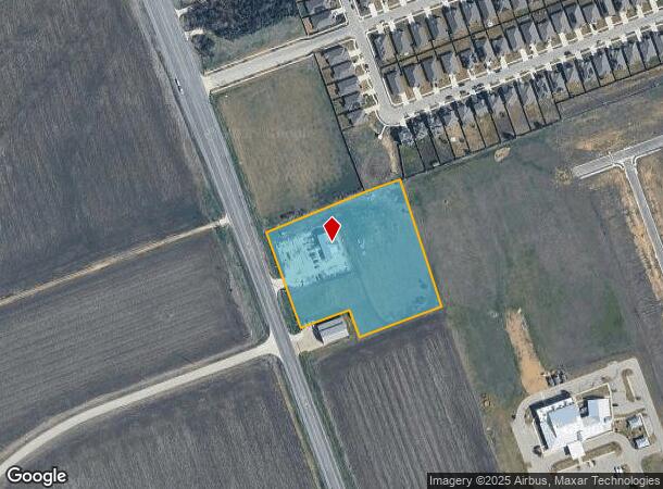  701 Carlos G Parker Blvd Nw, Taylor, TX Parcel Map