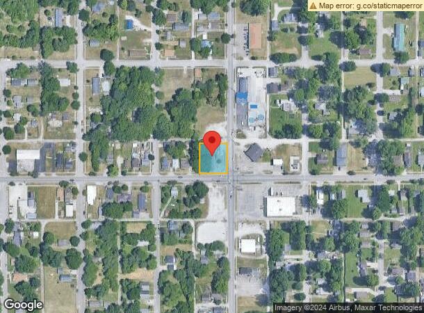  2460 Maple Ave, Terre Haute, IN Parcel Map