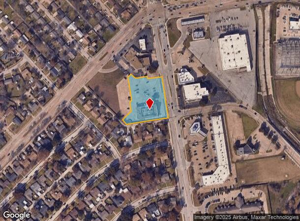  3301 Gus Thomasson Rd, Mesquite, TX Parcel Map