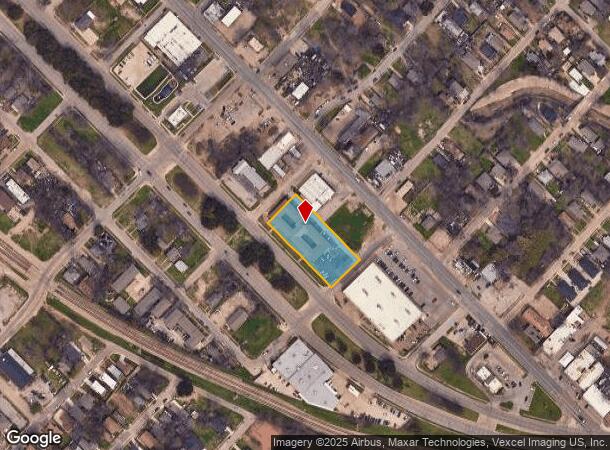  2410 Robert B Cullum Blvd, Dallas, TX Parcel Map