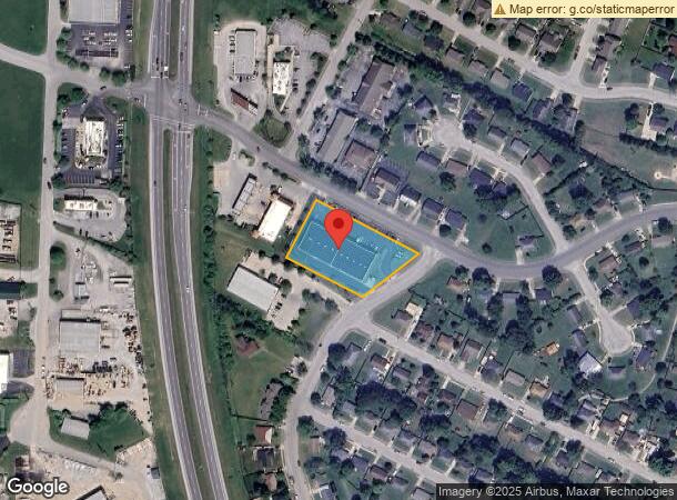  614 Edgewood Dr, Nicholasville, KY Parcel Map