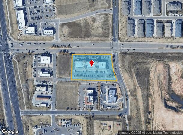 12311 Pine Bluffs Way, Parker, CO Parcel Map