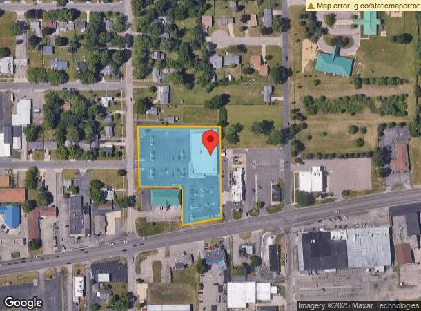  870 Columbia Ave W, Battle Creek, MI Parcel Map