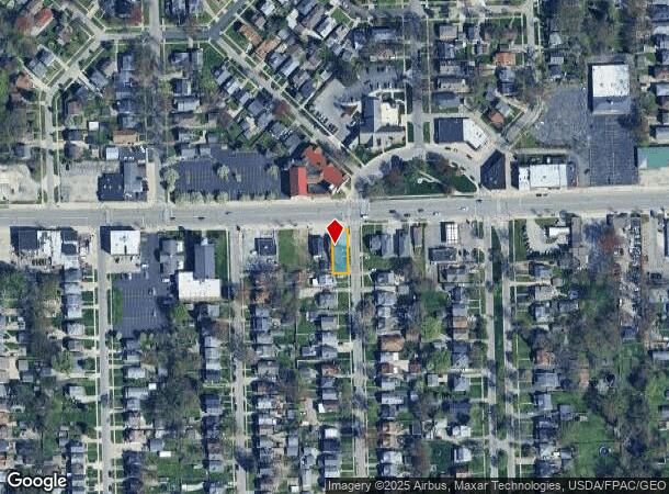  1335 W Sylvania Ave, Toledo, OH Parcel Map