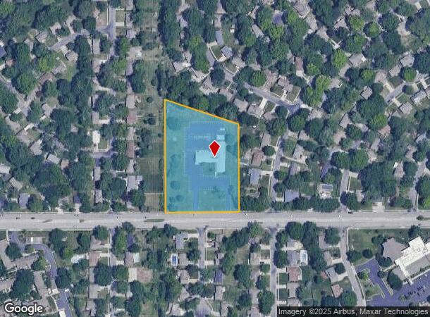  9898 W 95Th St, Overland Park, KS Parcel Map