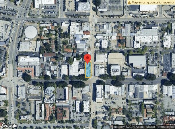  2493 E Colorado Blvd, Pasadena, CA Parcel Map