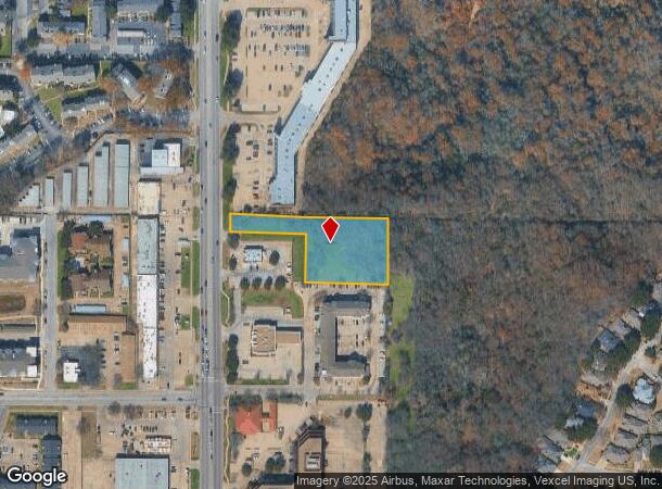 2235 N Collins St, Arlington, TX Parcel Map