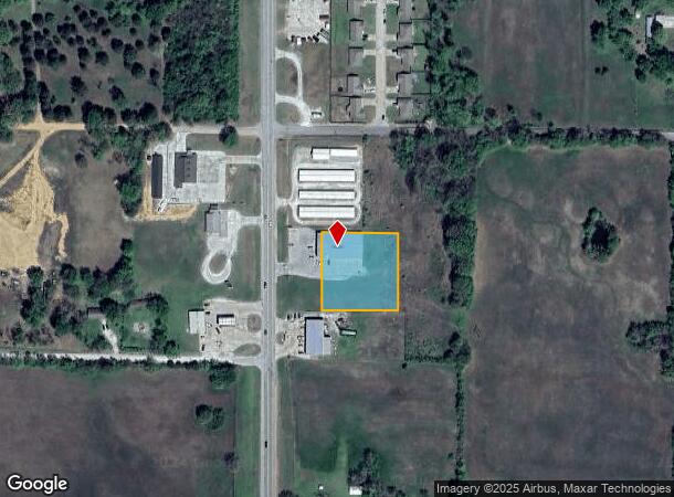  804 N Thornton St, Vian, OK Parcel Map