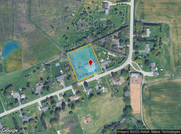 865 Gabbey Rd, Corfu, NY Parcel Map