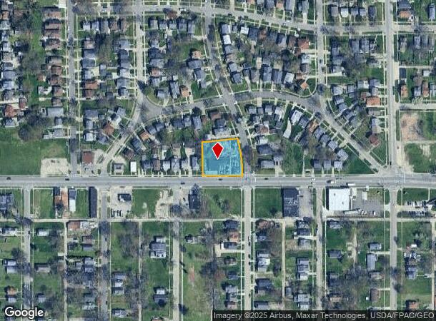 2014 Dorr St, Toledo, OH Parcel Map