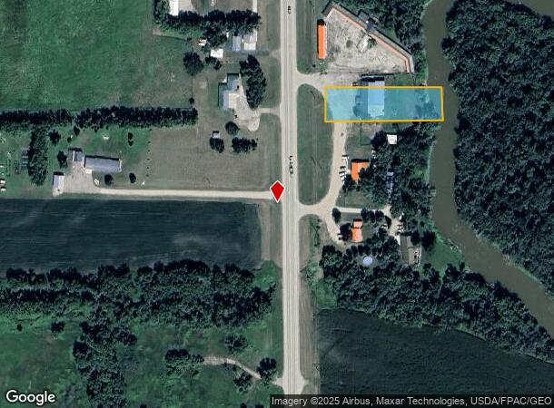  6840 Highway 32, Lisbon, ND Parcel Map